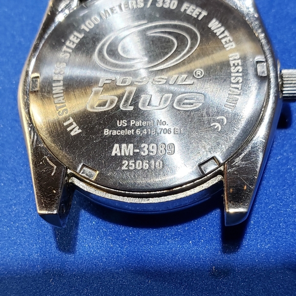 RARE FOSSIL "blue" - Picture 9 of 11